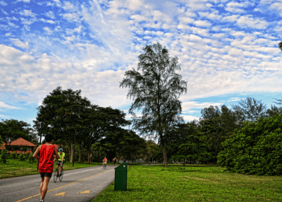 Running trails in Singapore | East Coast Park