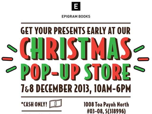 Epigram Books Christmas Pop Up