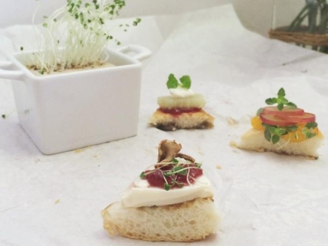 Microgreens & Canapes Workshop
