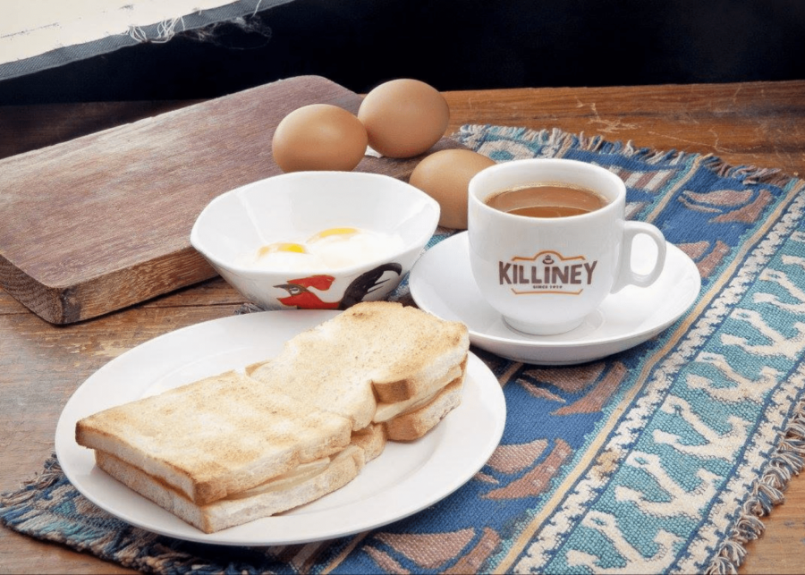  killiney kopitiam / nejlepší Kaya toast