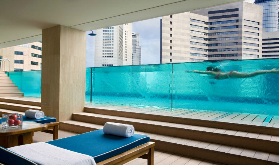 Ascott Raffles Place | best hotel swimming pools in Singapore