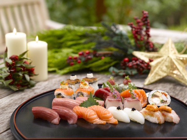 Mikuni Sushi and Sashimi Platter