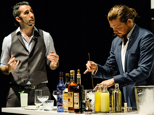 Joe Alessandroni and Zdenek Kastanek | Bottoms up! Try some tempting mixes at the Epicurean Market