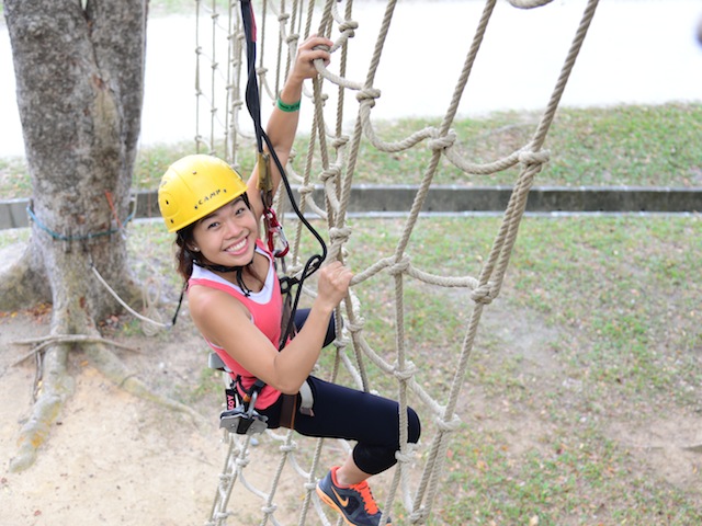 Adventure activities in Singapore: Get a fun, full-body workout at Singapore’s first and only treetop obstacle course