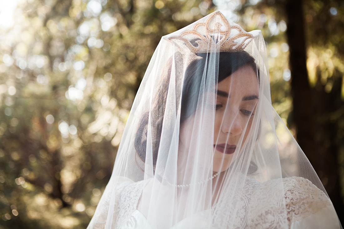 Wedding photography ideas: A vintage styled shoot in the Californian forest, inspired by the 1930s