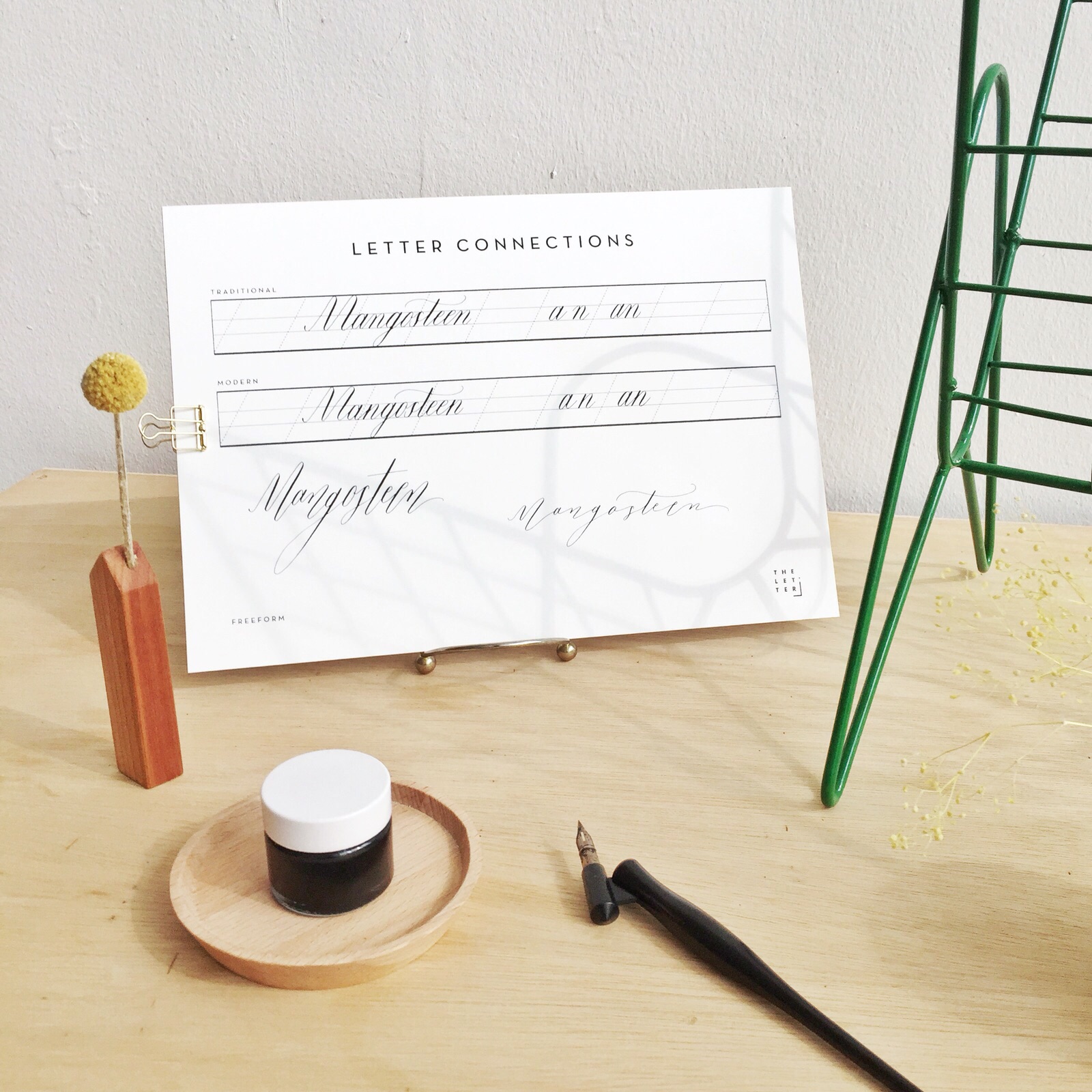 Calligraphy Class Modern Calligraphy With The Letter J Supply Honeycombers Singapore
