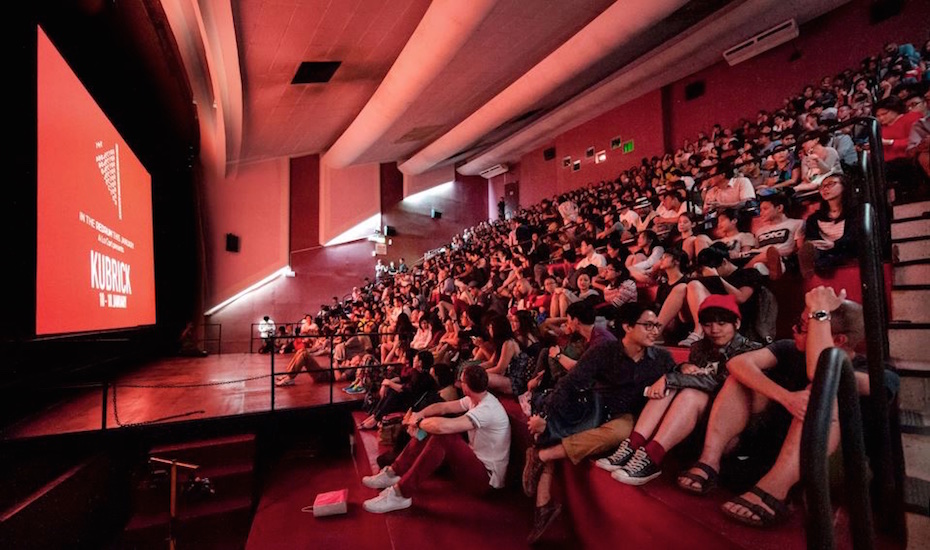 Catch an art house flick at The projector | romantic places in singapore