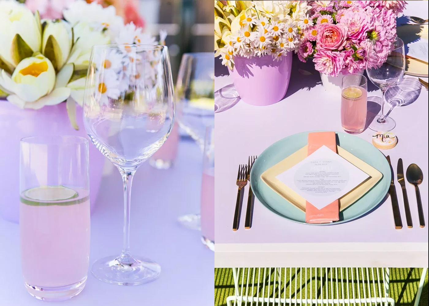 Wedding decoration ideas: A colourful, retro-inspired styled shoot in Melbourne, Australia