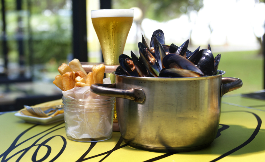 Seafood in Singapore Brussels Sprouts Mussel Festival rolls out free