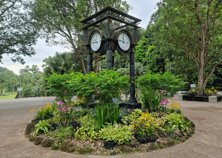 Clock towers | Singapore Botanic Gardens | things to do alone in Singapore