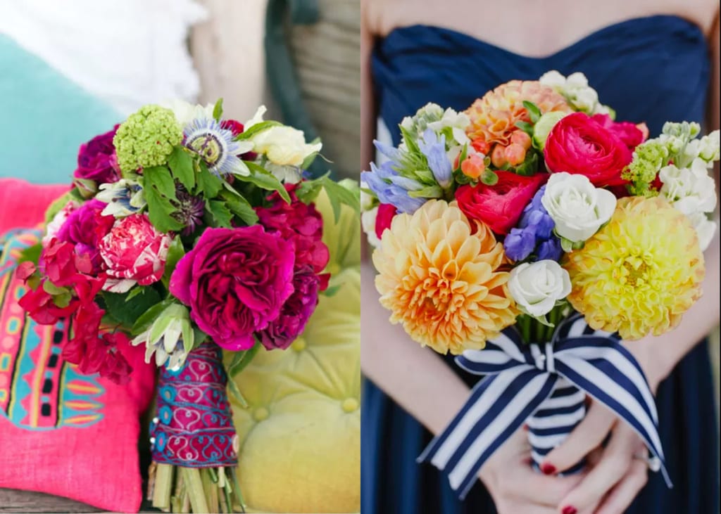 Florists in Singapore Bridal bouquet flower ideas for summer weddings