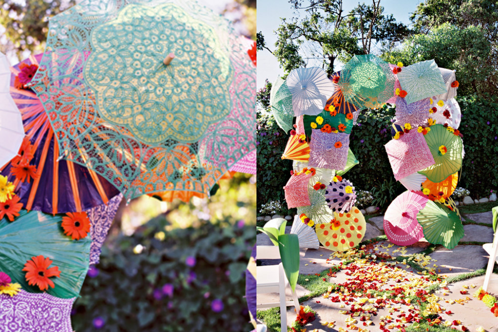 Wedding decoration ideas: Unique ceremony backdrops for different wedding themes