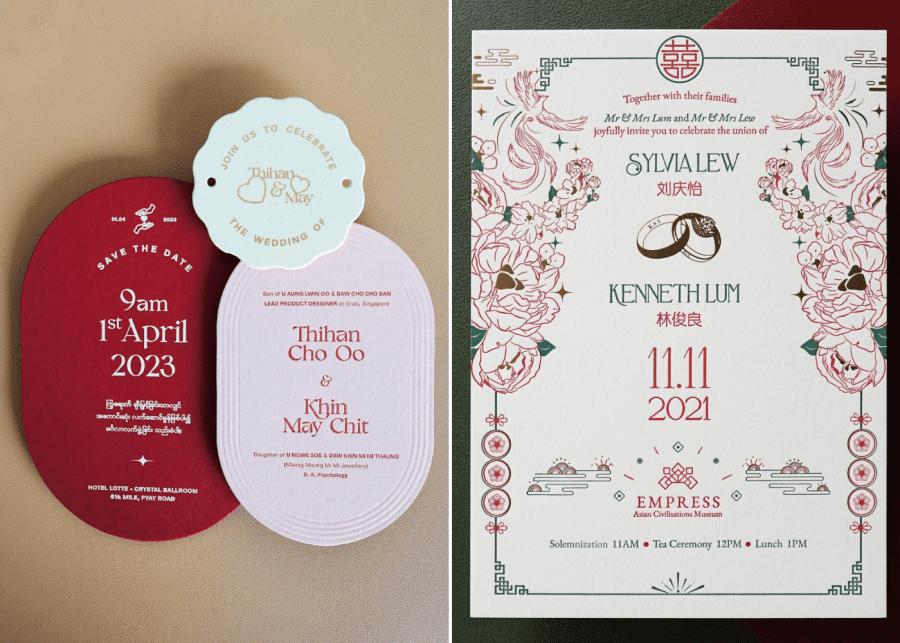 The Gentlemens Press | wedding invitations cards singapore