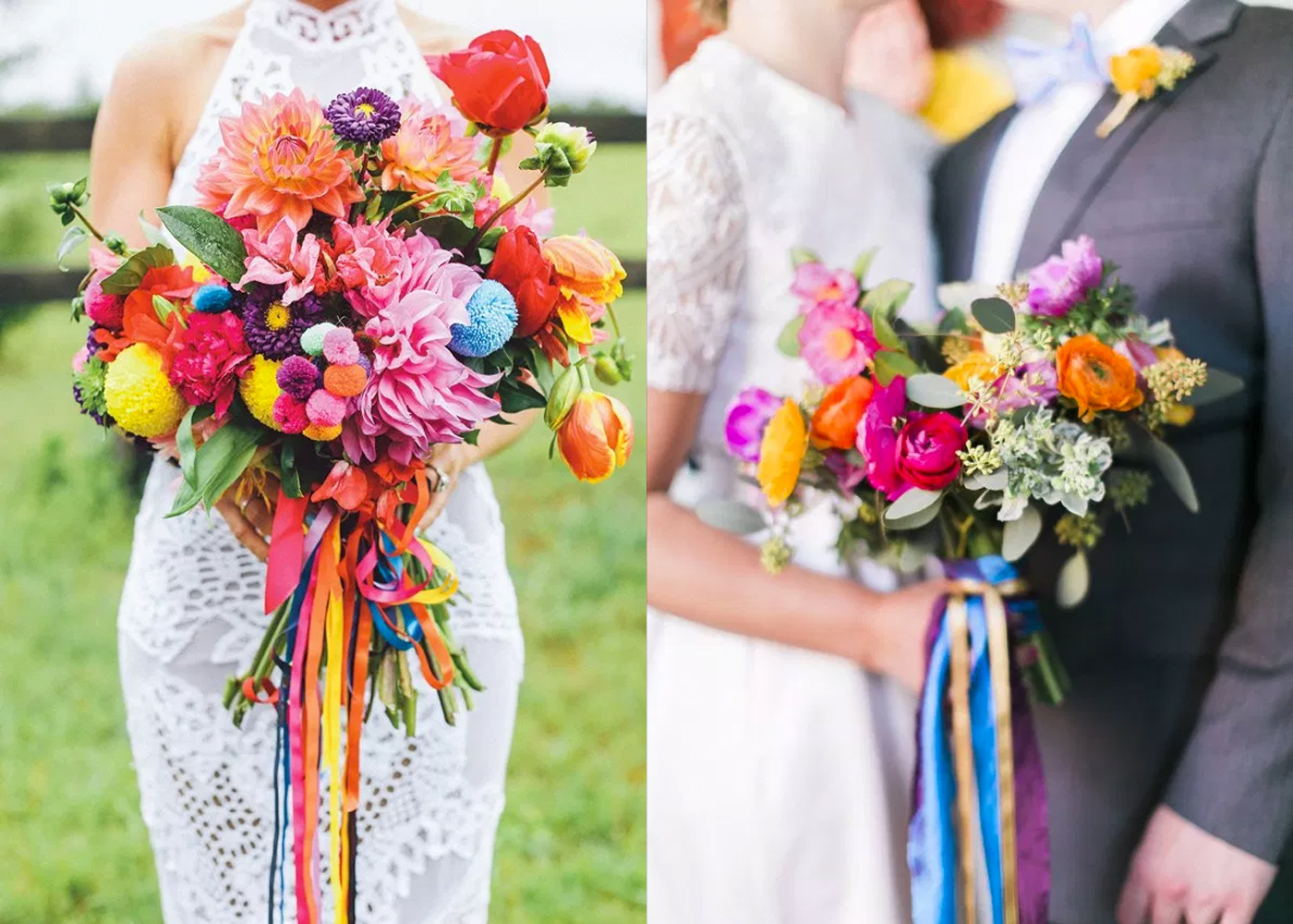 Wedding decor inspiration: 10 colourful rainbow decoration ideas