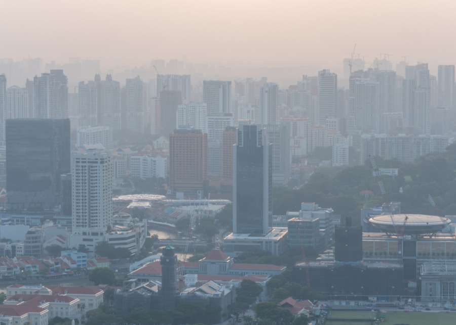 Haze in Singapore