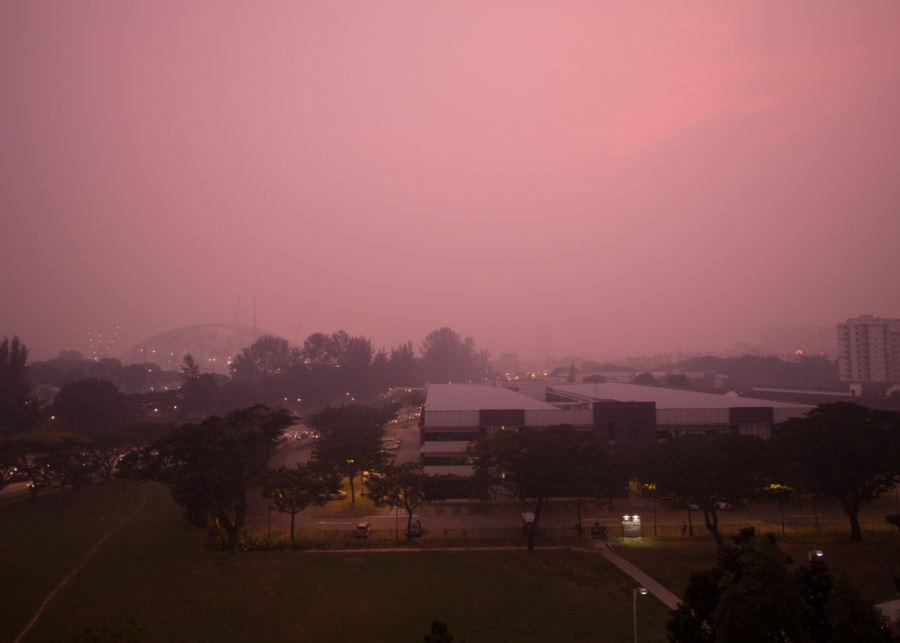 Haze in Singapore