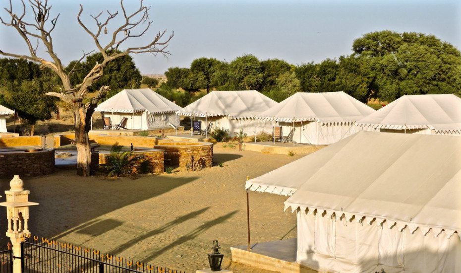 Glamping in Asia: Damodra Desert Camp