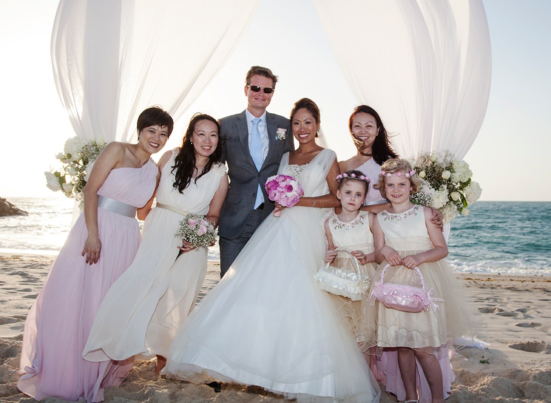 Real wedding: Geert and Tanya’s classy, romantic beach wedding at Abu Dhabi’s Zaya Nurai Island Resort