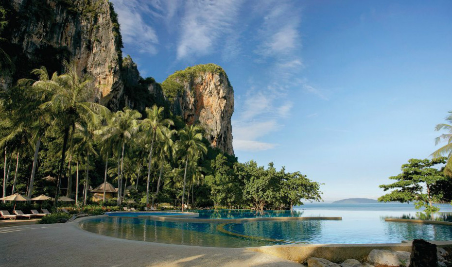 Luxury hotels in Southeast Asia: Rayavadee Krabi, Thailand