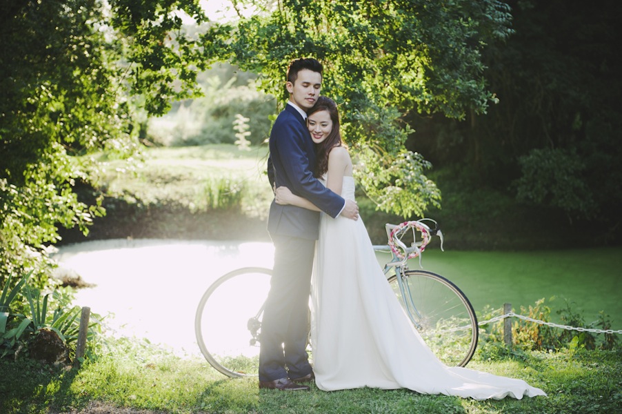 Volkswagen cars in Singapore: VW Beetles, Cabriolets, scooters, vintage bicycles, and other unique ways to make an entrance at your wedding