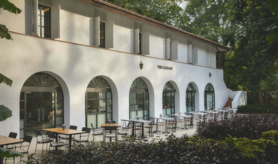 Welcome to The Garage, a new restaurant and cafe at Singapore Botanic Gardens