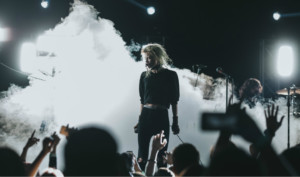 Crystal Castles Live In Singapore 2017 We Review The Chaotic Synth Soaked Antics Of These Canadian Gothtronicans