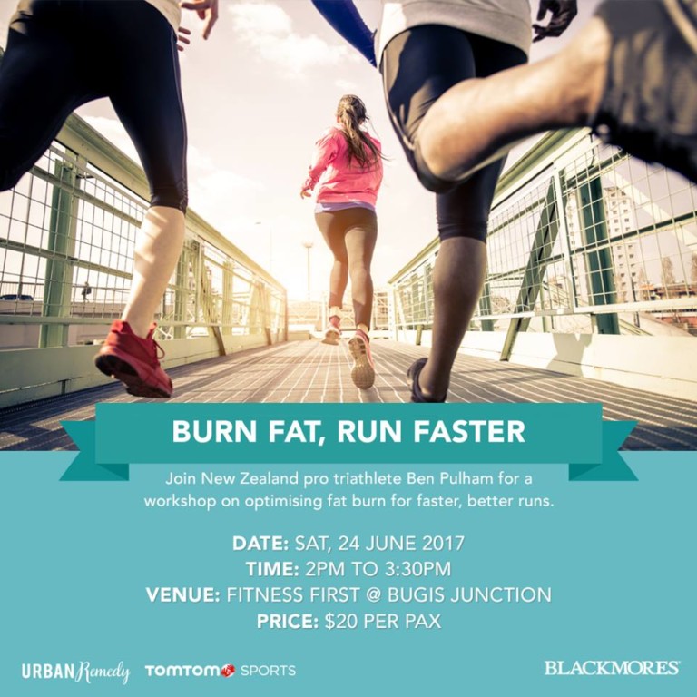 burn fat, run faster Singapore