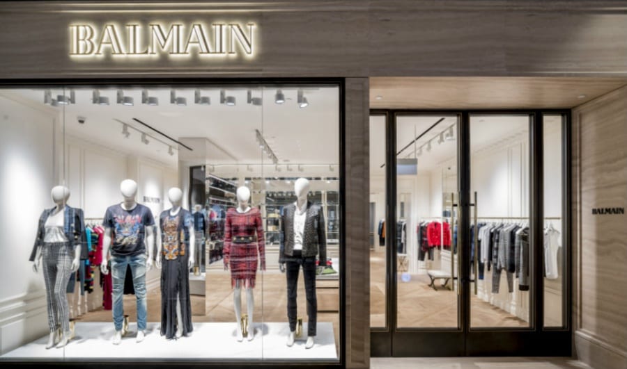 Luxury shopping in Singapore: Balmain opens its first Southeast Asia store in Marina Bay Sands