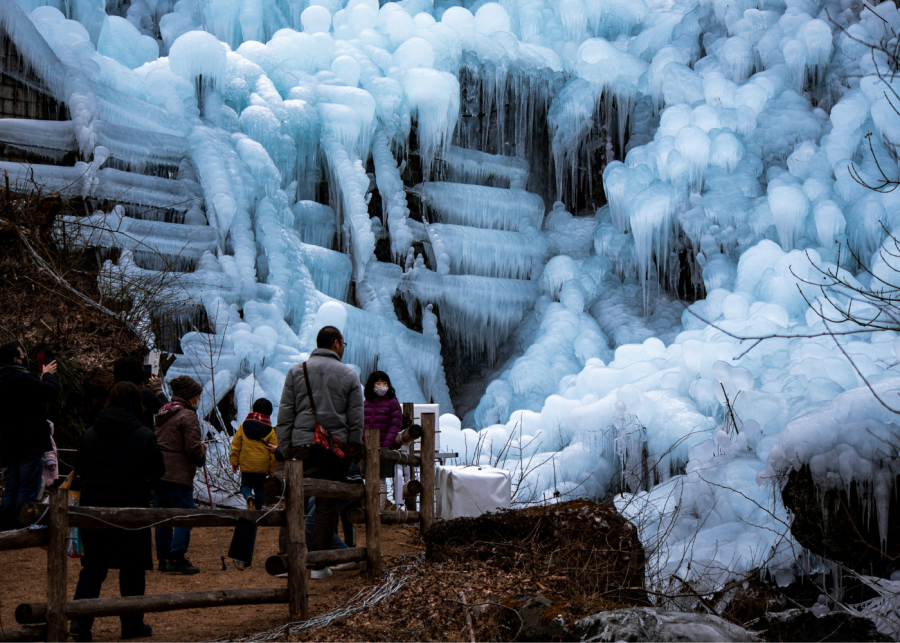 best day trips from tokyo | chichibu icicles