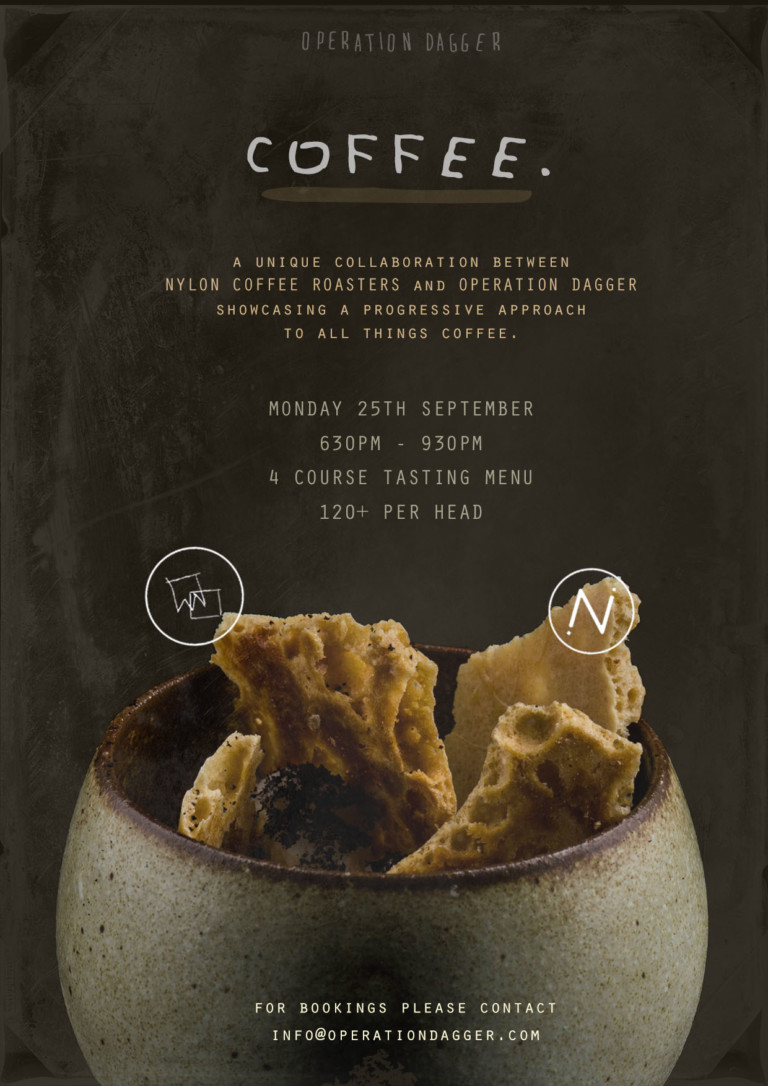 Operation Dagger x Nylon Coffee Roasters Singapore