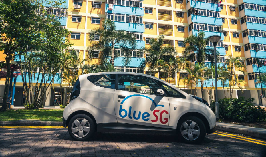 BlueSG brings electric car-sharing to Singapore