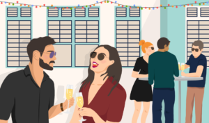 NYE laneway party with Honeycombers, Maggie Joan’s restaurant and Vinomofo