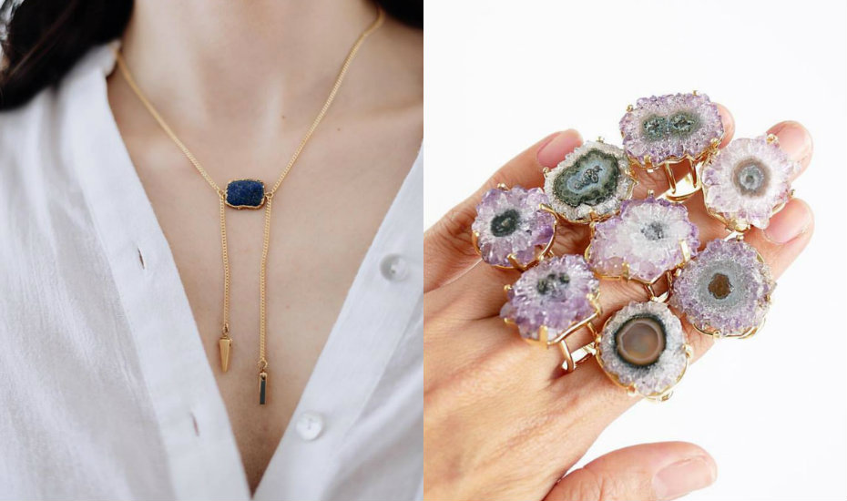 By Invite Only's crystal jewelry | Stuff with crystals we love