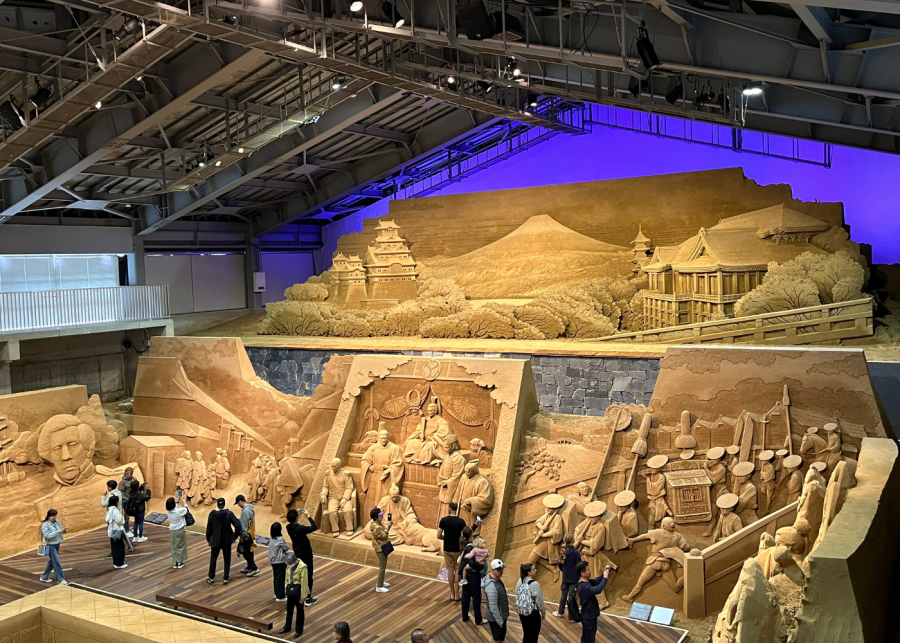 sand museum in tottori