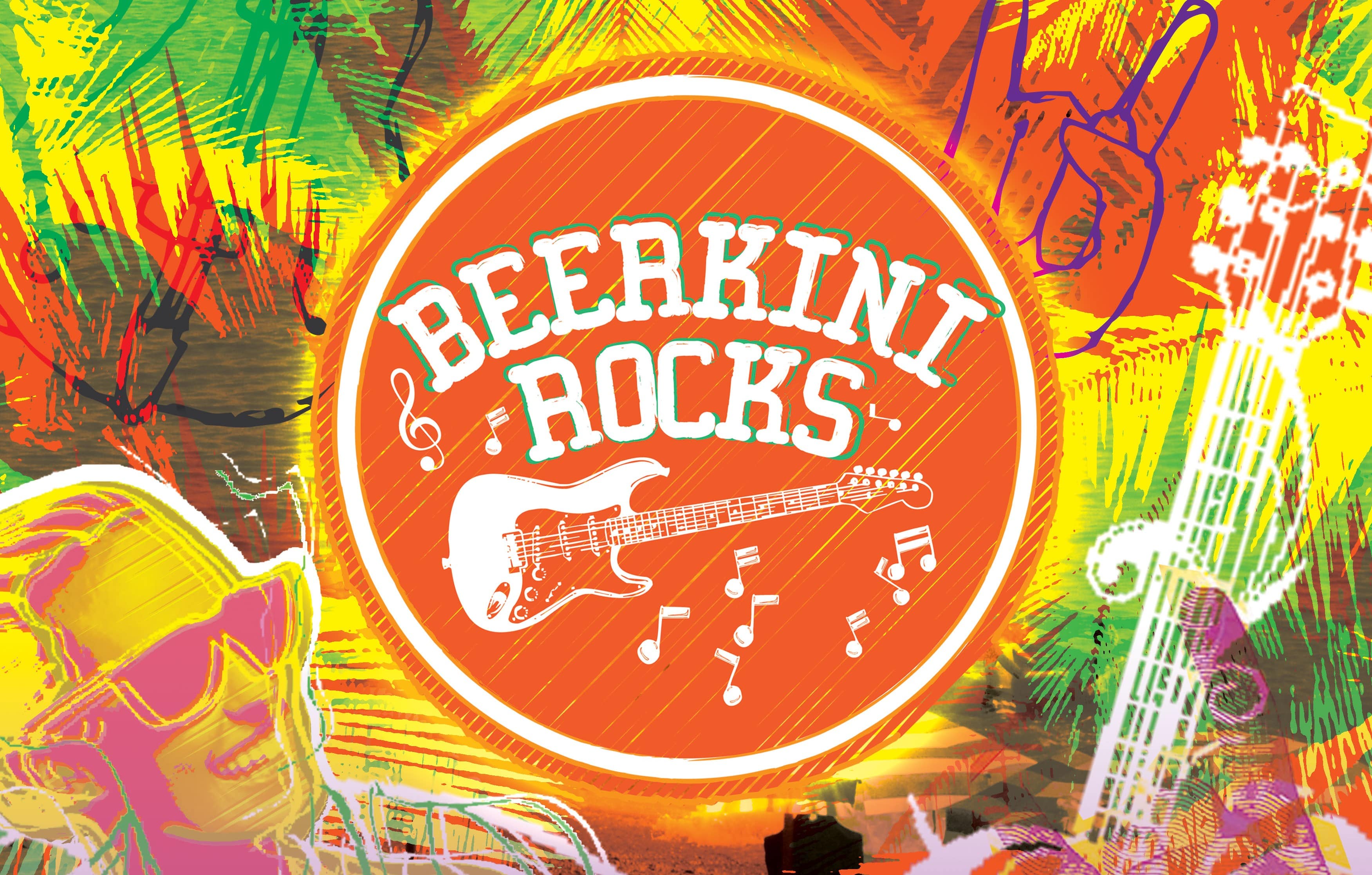 Beerkini Rocks at Bikini Bar, Siloso Beach Sentosa