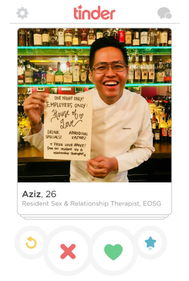 Set a date with Employees Only’s resident love guru on Valentine’s Day