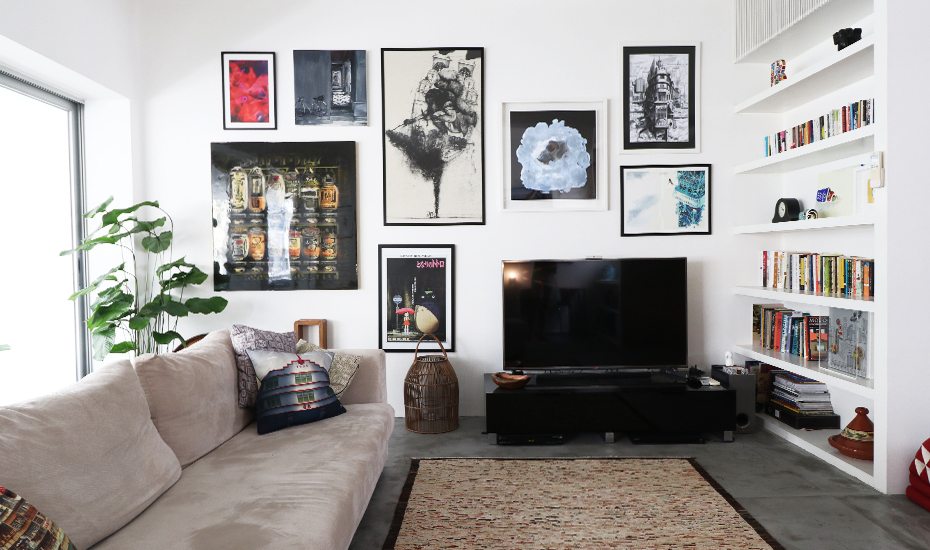 Inside a modern Tiong Bahru apartment filled with memorabilia and antiques