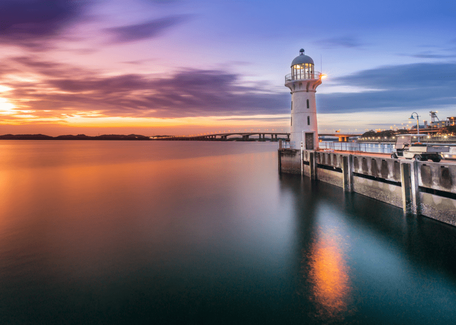 instagram worthy places in singapore | raffles marina lighthouse