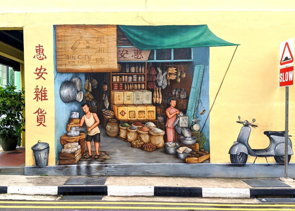 Where to find street art in Singapore by neighbourhood