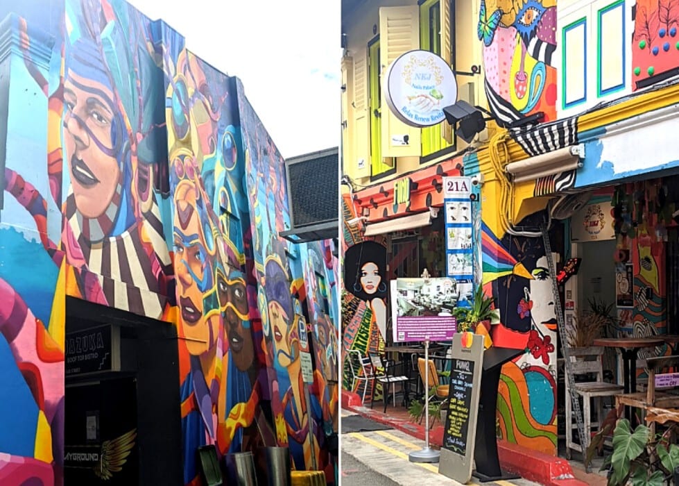 Where to find street art in Singapore by neighbourhood