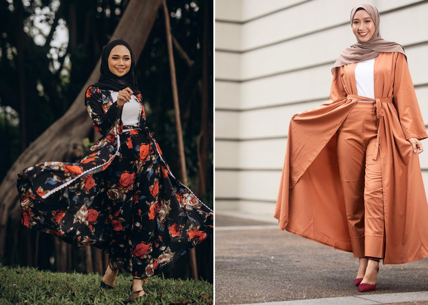 Happy Vibes | Hari Rayah Muslimah outfits | modest fashion Singapore