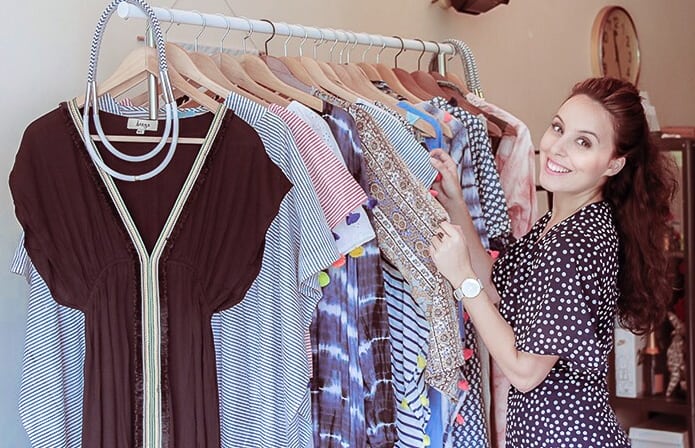 Susannah Jaffer, founder of Zerrin sustainable and ethical fashion store