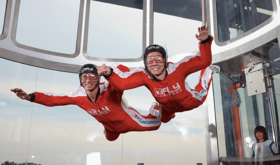 team building activities in singapore | iFly Singapore