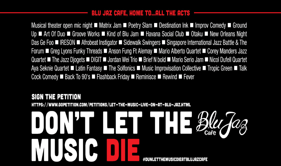 Blu Jaz Cafe | Petition | Live Gigs | Bali Lane | Live Music