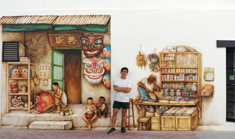 Hanging with street artist Yip Yew Chong: drawing inspo from Singapore’s past, friendly faces and oral history