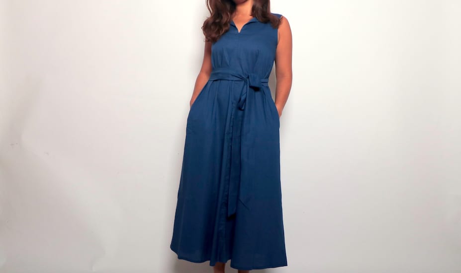 The organic cotton maxi dress by ethical fashion label Esse