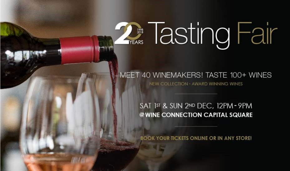 Wine Connection\'s 20th Anniversary Wine Fair Singapore