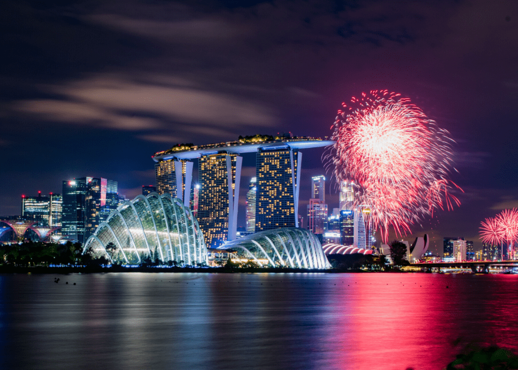 Where to watch the fireworks in Singapore