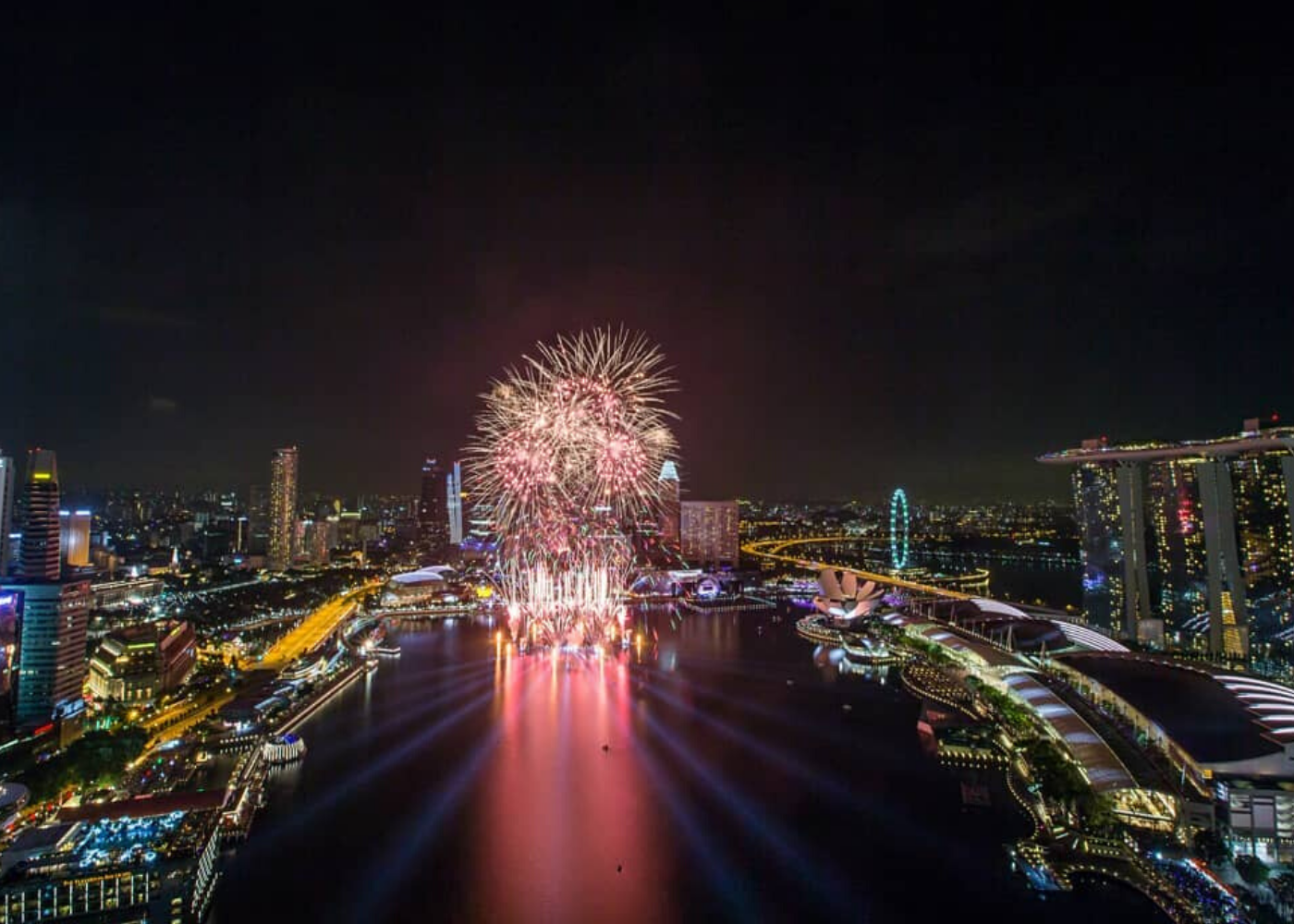 Where to watch fireworks in Singapore: Level33