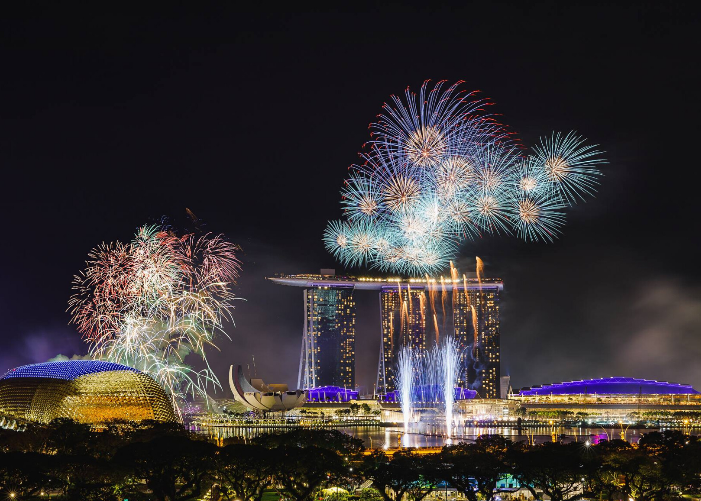 Where to watch fireworks in Singapore: Smoke & Mirrors